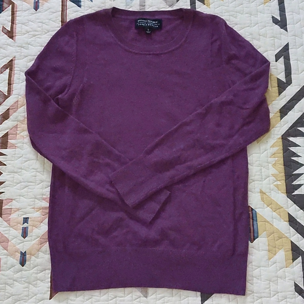 BR 100% cashmere pullover